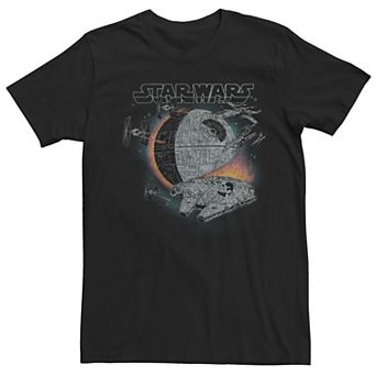 Men's Star Wars The Death Star Destruction Tee