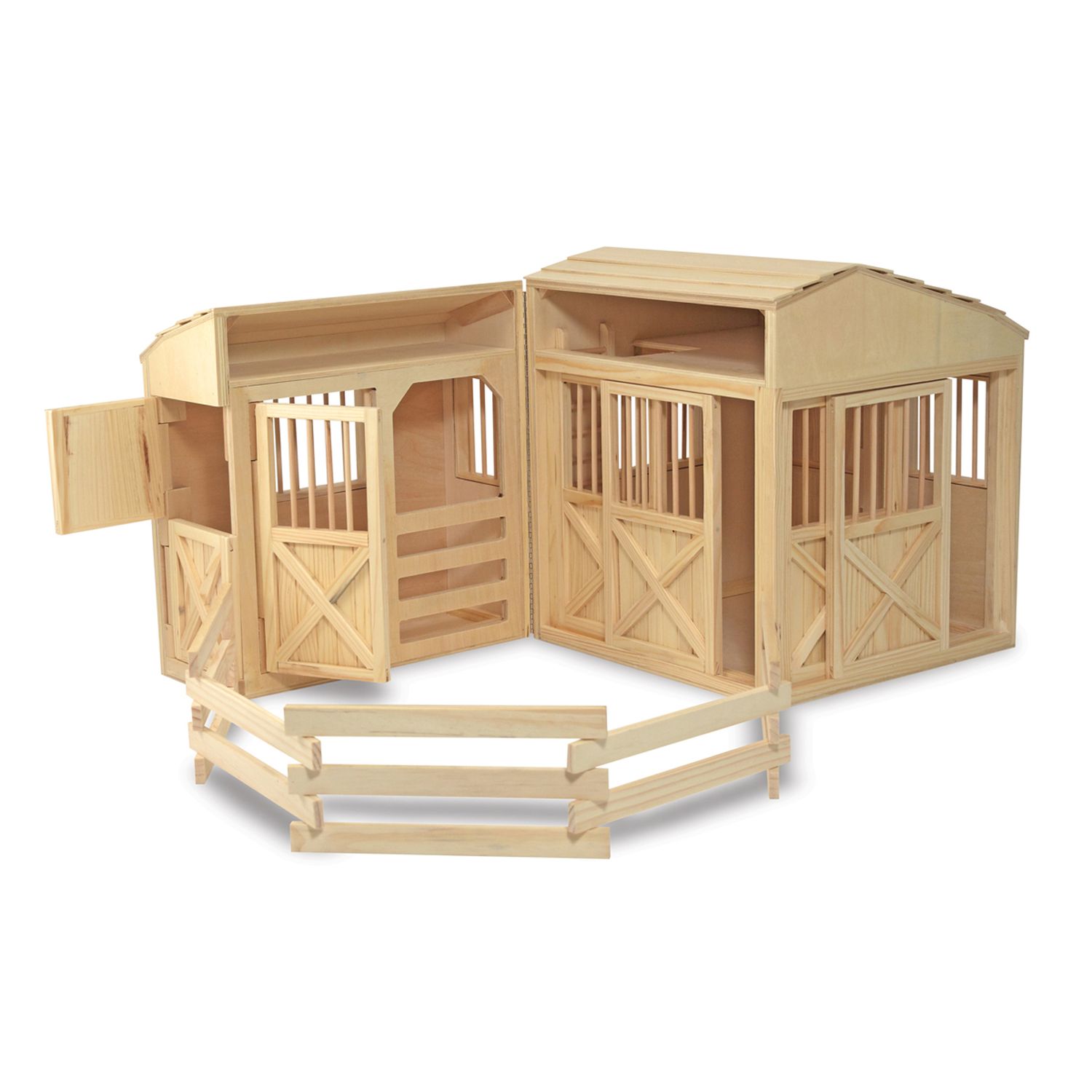 melissa & doug show horse stable