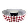 Celebrate Together™ Americana Gingham and Stars Chip & Dip Server