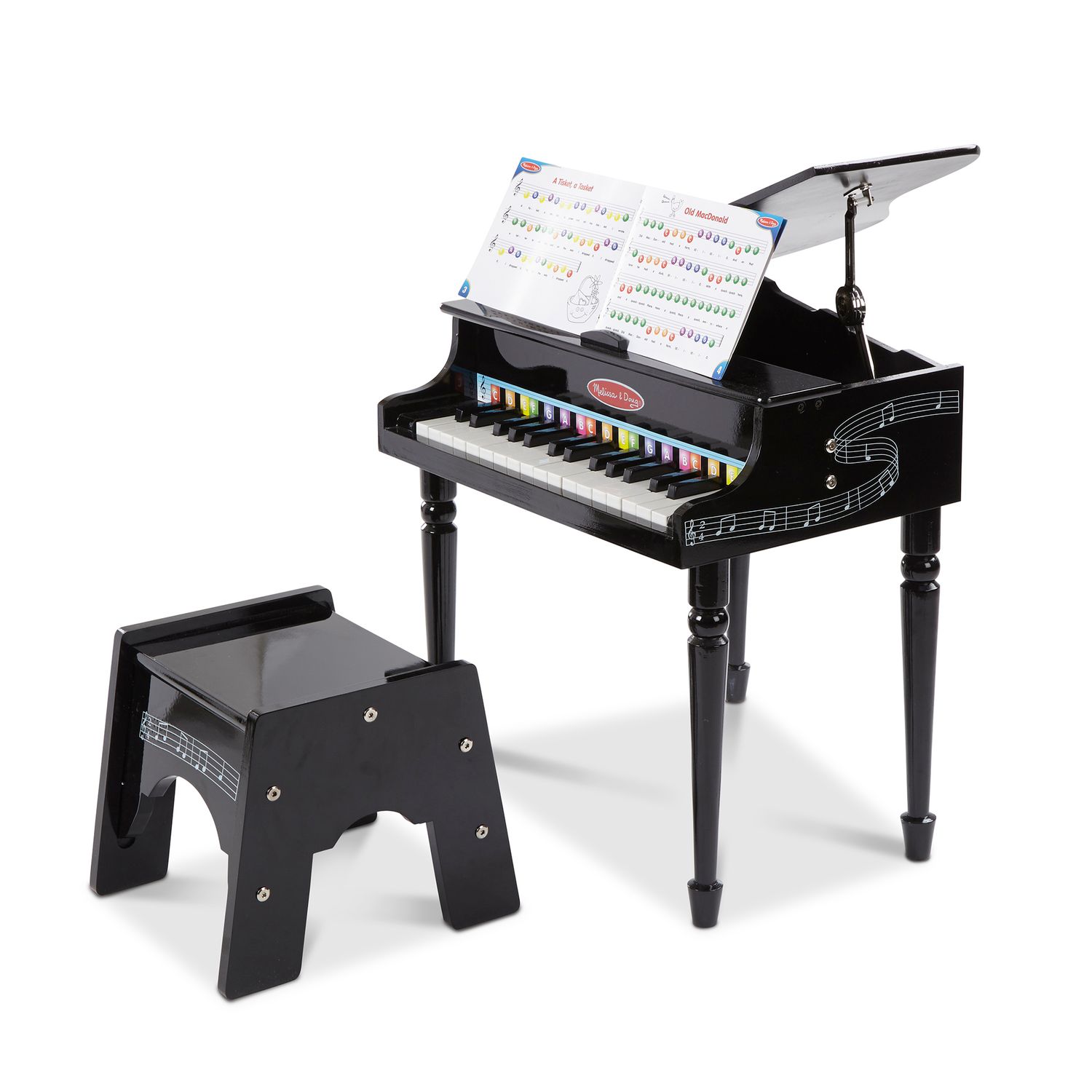 melissa and doug piano pink