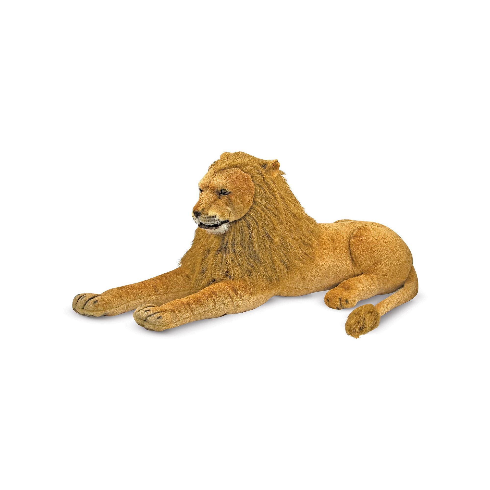 Melissa & Doug Lion Plush Toy, Multicolor