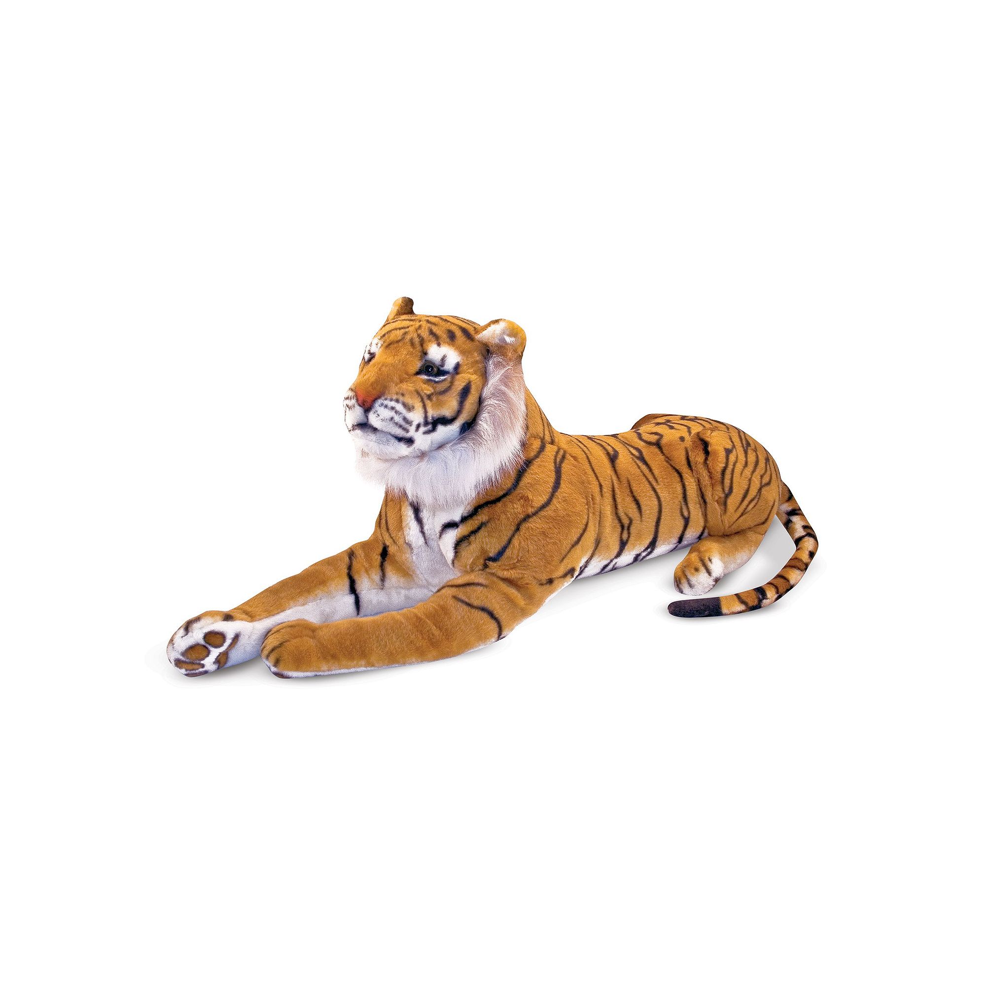 Melissa & Doug Tiger Plush Toy, Multicolor