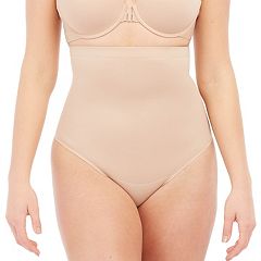 Womens Thong Shapewear Mid to High Waisted WN0017(Beige#mid Waisted  Wire,Small) at  Women's Clothing store