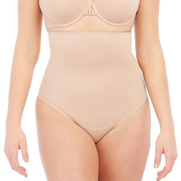 SPANX Haute Contour High-Waisted Thong 10018R, SOFT SAND, XL