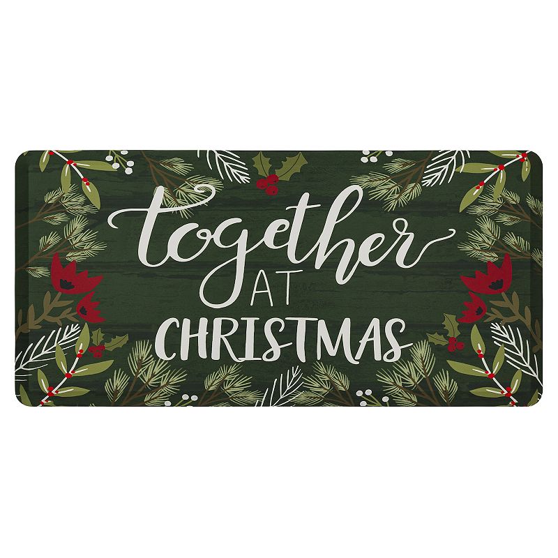 Mohawk Home Together At Christmas Cushioned Kitchen Mat, Multicolor, 18X30