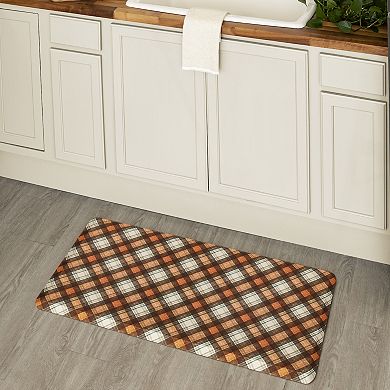 Mohawk® Home Harvest Chalk Plaid Multi 18'' x 30'' Doormat
