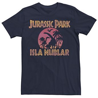 Men's Jurassic Park Isla Nublar Gradient Sunset Tee