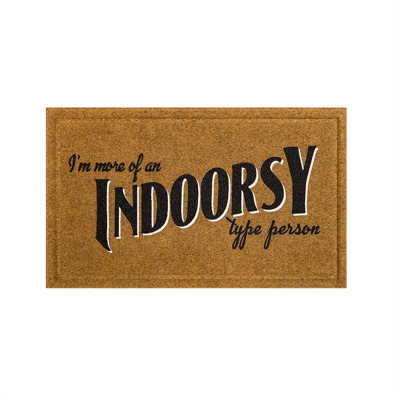 Mohawk Home Indoorsy Type Doormat - 18 x 30, Multicolor, 18X30