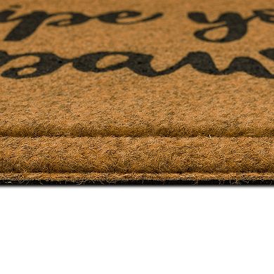 Mohawk® Home Script Paws Doormat