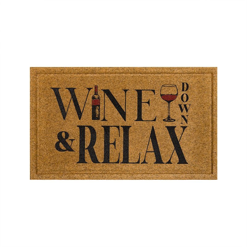 Mohawk Home Wine Down & Relax Doormat - 18 x 30, Multicolor, 18X30