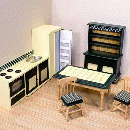 melissa & doug kitchen furniture set