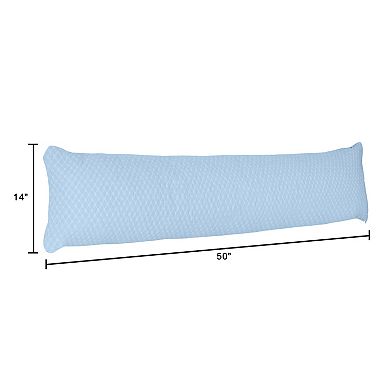 Hastings Home Memory Foam Side Sleeper Body Pillow