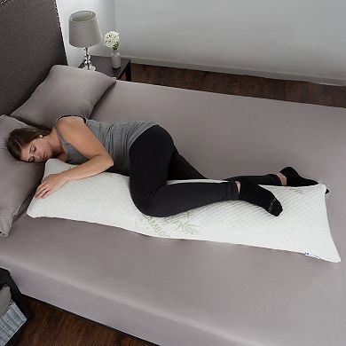 Hastings Home Memory Foam Body Pillow