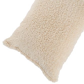 Hastings Home Sherpa Body Pillow Cover