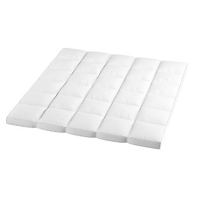 Hastings Home 4-Inch Down Filled Queen Mattress Topper