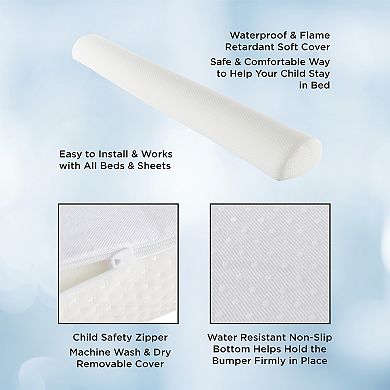 Hastings Home Toddler Bed Bumper