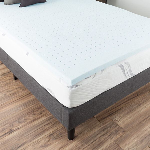 Hastings Home Gel Infused 2" Memory Foam Mattress Topper