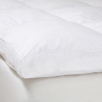 Hastings Home Duck Feather 2" Gusset Topper