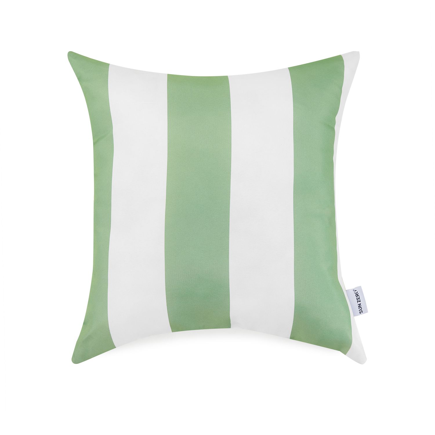 Vito White Polyester 18x18 Square Decorative Throw Pillow