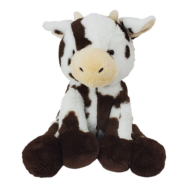 Animal Adventure Barnyard Buddies 14.5-Inch Plush Cow