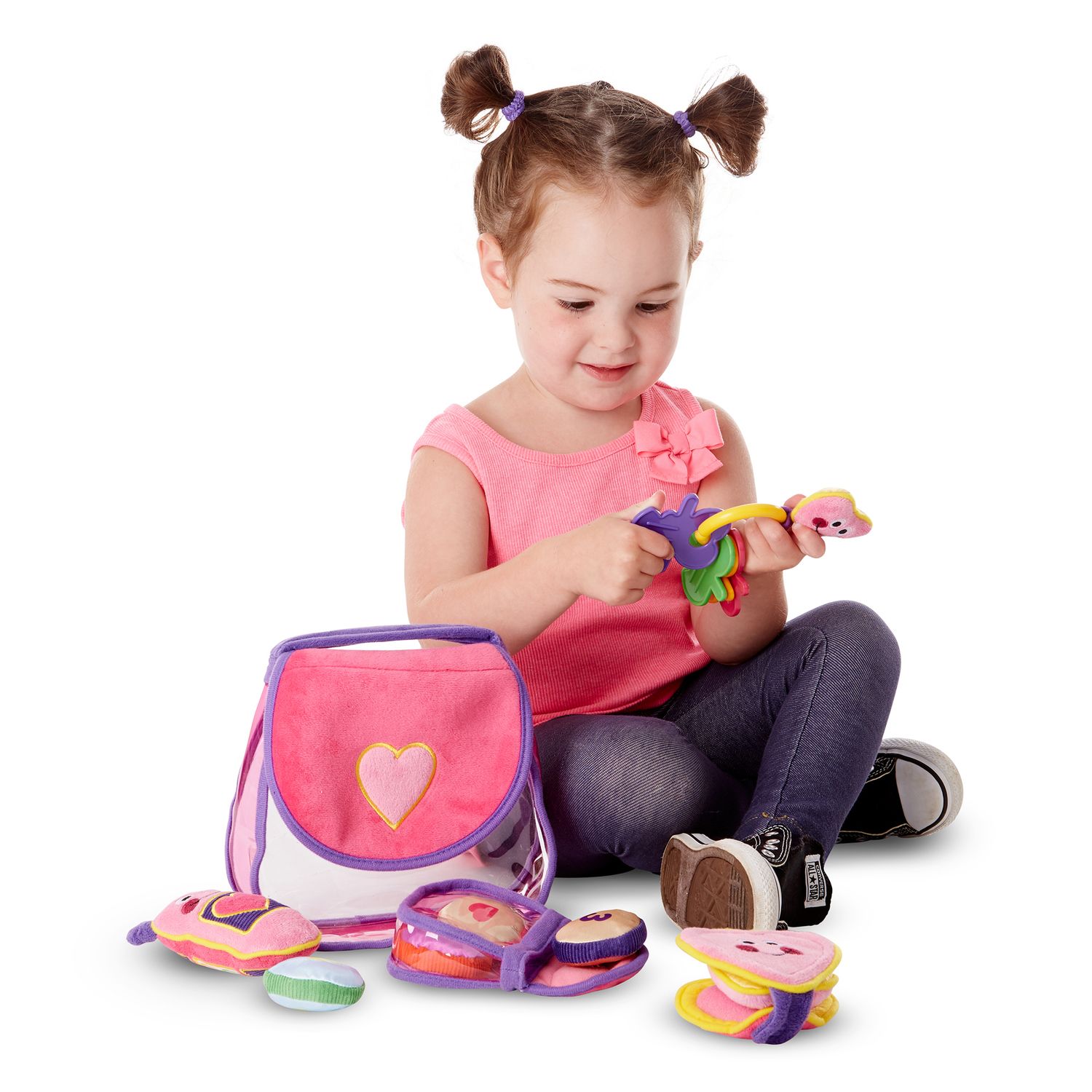 Mine To Love Melissa Doug Pretty Purse Play Set Includes Phone