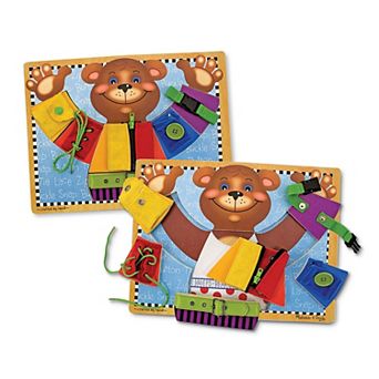 Melissa & Doug Basic Dressing Skills Board