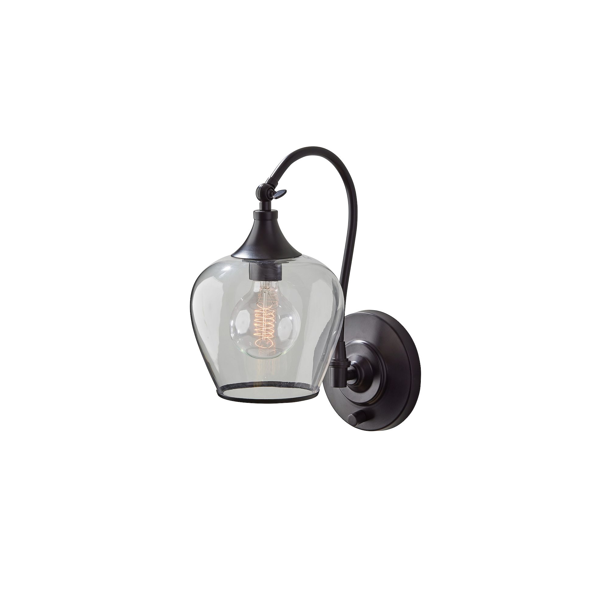 ADESSO Bradford Sconce Wall Light, Dark Bronze