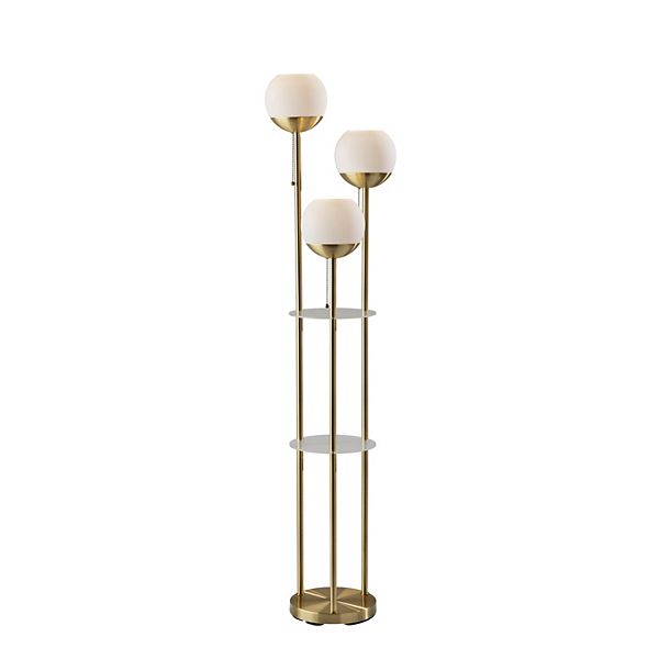 ADESSO Bianca Shelf Floor Lamp