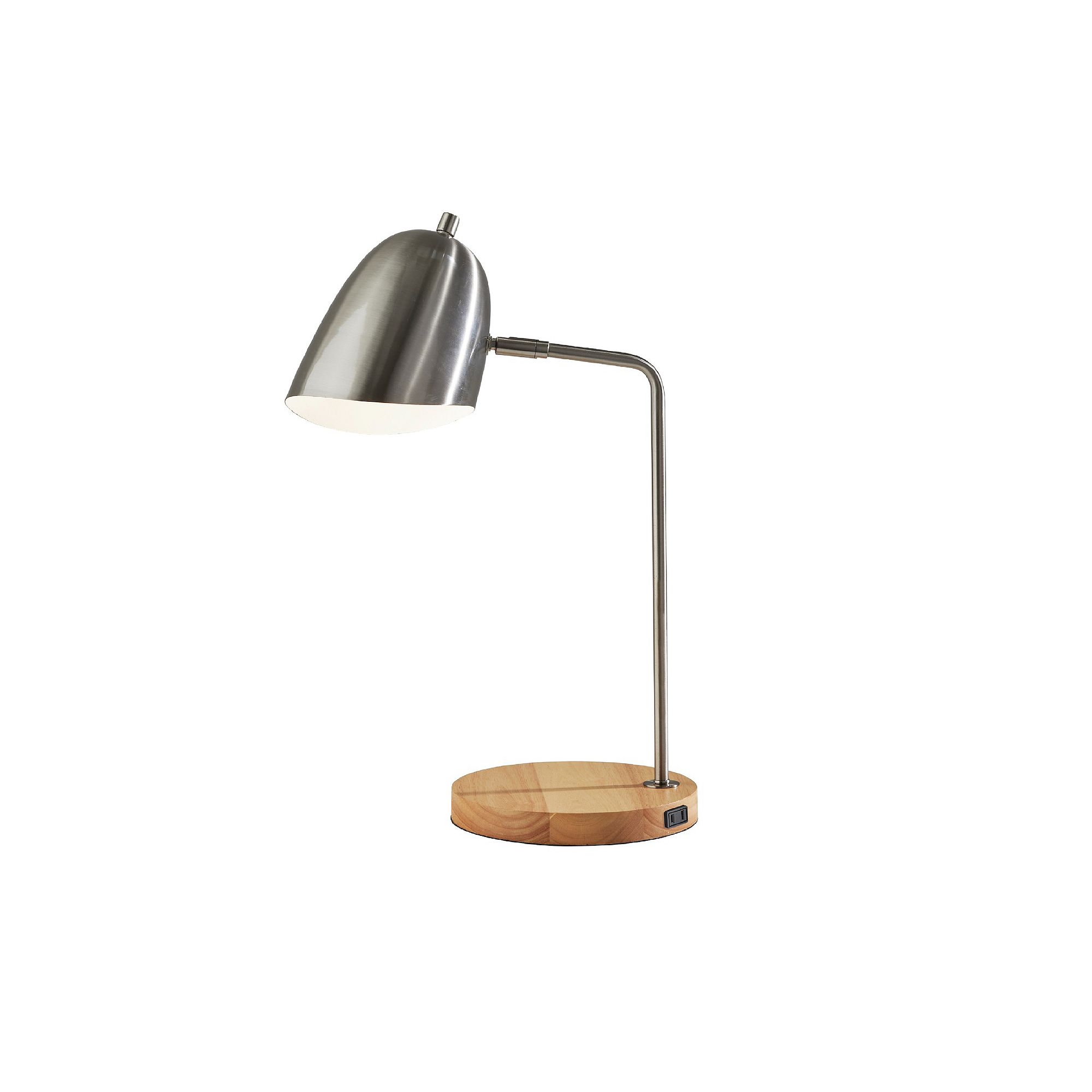 ADESSO Jude Desk Lamp, Brushed Silver