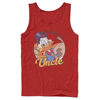 Men's Disney DuckTales Scrooge McDuck World's Best Uncle Tank Top