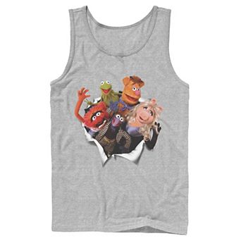 Men's Disney The Muppets Group Shot Breakthrough Tank Top
