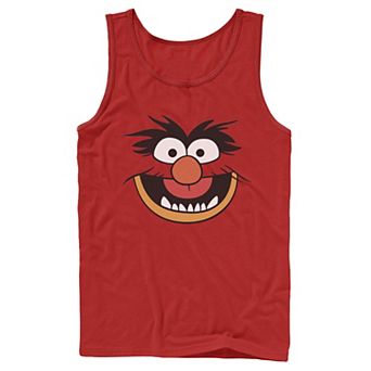 Men's Disney The Muppets Animal Big Face Costume Tank Top