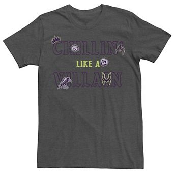 Disney's Chillin Like A Villain Halloween Men's Tee