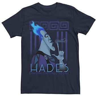 Disney's Hercules Hades Geometric Portrait Men's Tee