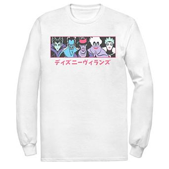 Men's Disney Villains Group Shot Kanji Panel Tee