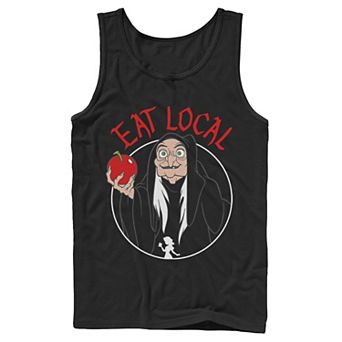 Disney's Snow White Wicked Witch Men's Eat Local Portrait Tank Top