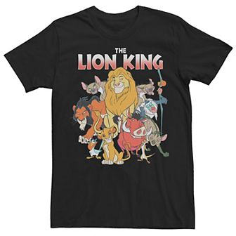 Disney's The Lion King Group Character Circle Men's Tee