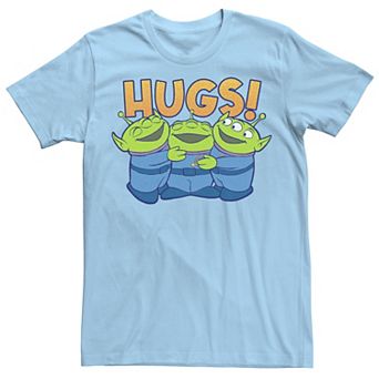 Men's Disney/Pixar Toy Story Aliens Hugs! Tee