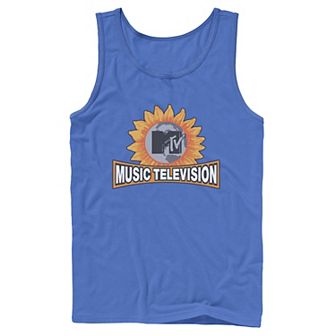 Men's MTV Music Television Sunflower Logo Tank Top