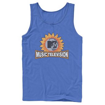 Men's MTV Music Television Sunflower Logo Tank Top