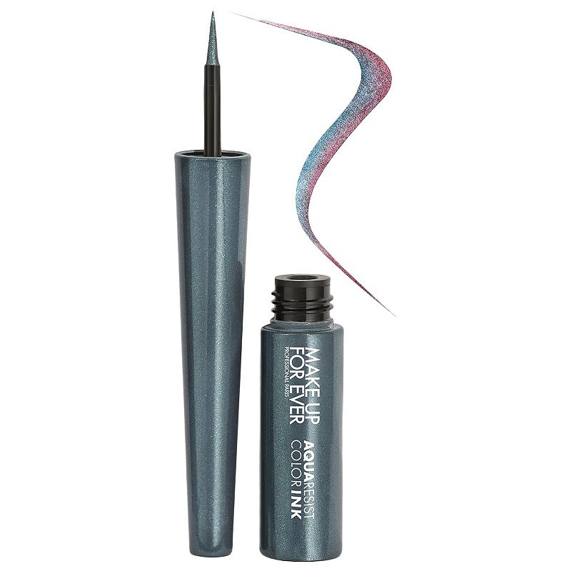 Aqua Resist Color Ink 24HR Waterproof Liquid Eyeliner, Size: .37Oz, Purple