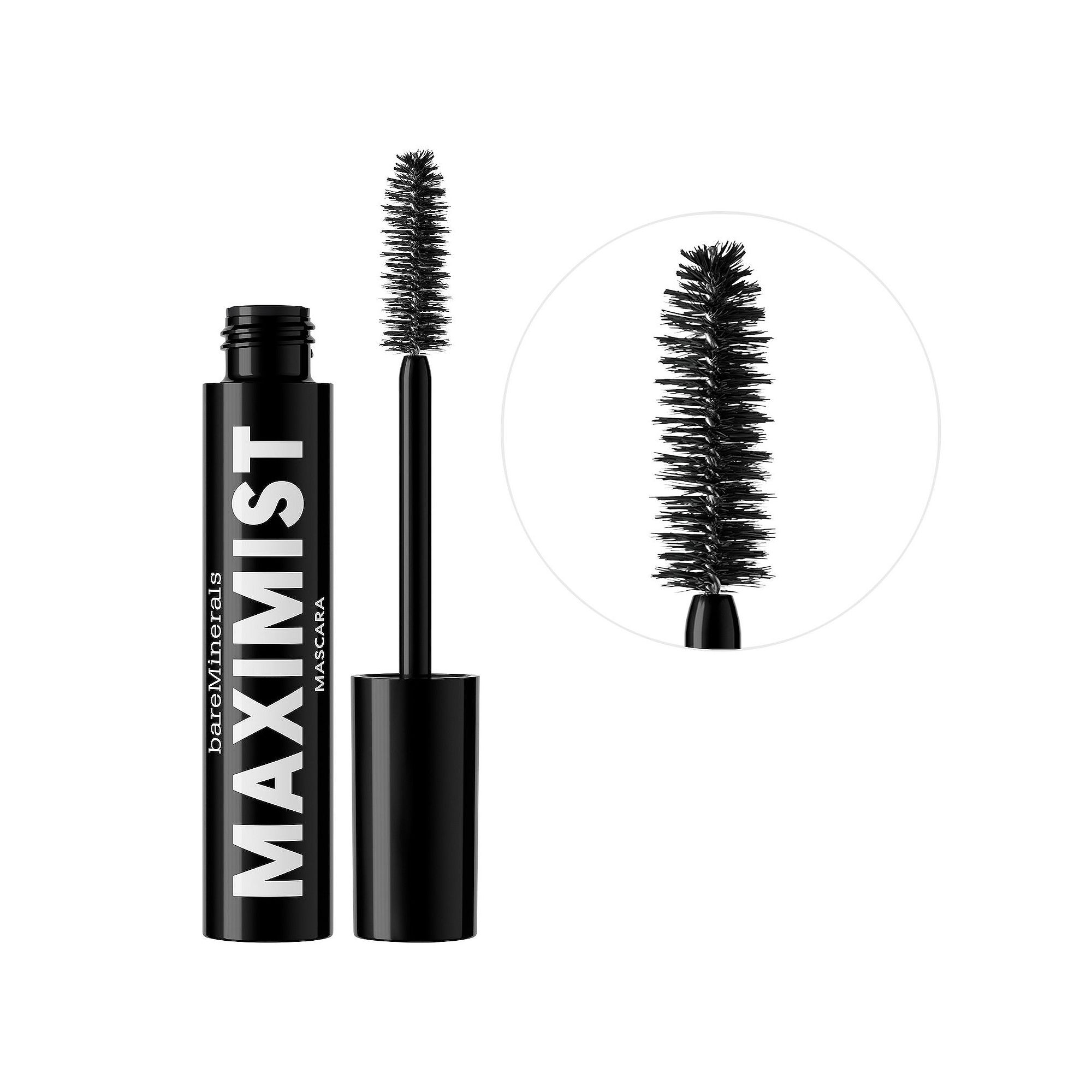 bareMinerals MAXIMIST Phyto-Fiber Volumizing Mascara, Size: 0.3Oz, Black
