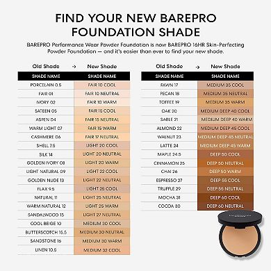 BAREPRO 16-HR Skin-Perfecting Powder Foundation