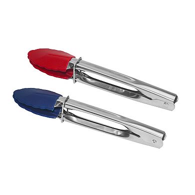 Celebrate Together™ Americana 2-pc. Red and Blue Mini Tongs Set