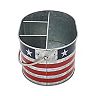 Celebrate Together™ Americana Stars and Stripes Galvanized Metal Utensil Caddy