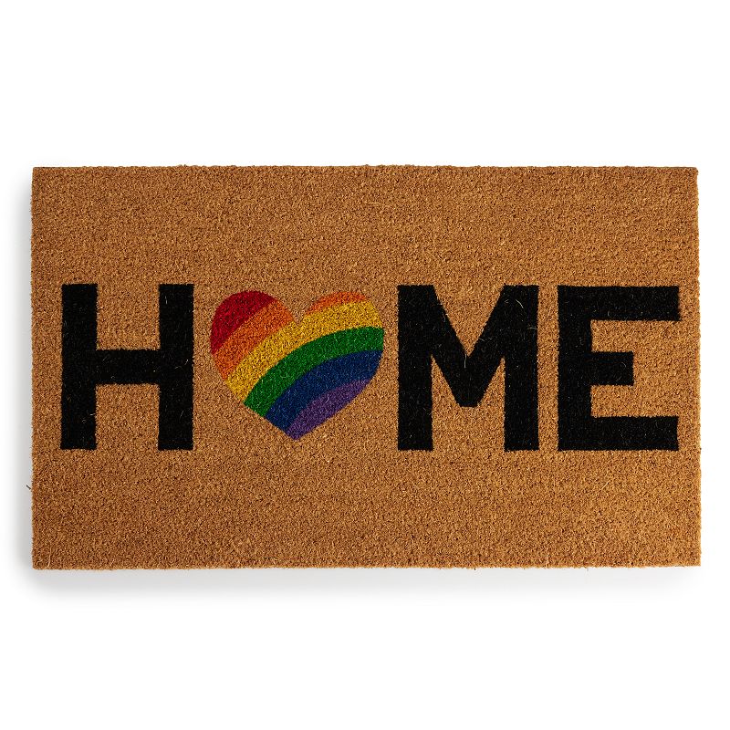 Sonoma Goods For Life Home Pride Coir Doormat - 18 x 30, Multi, 18X30