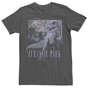Men's Jurassic Park Muted Rex Poster Tee