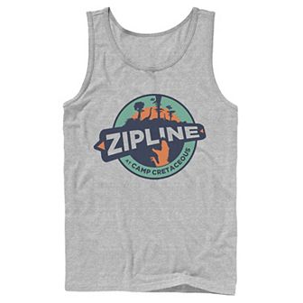 Men's Jurassic World: Camp Cretaceous Zipline Logo Tank Top