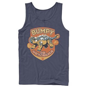 Men's Jurassic World: Camp Cretaceous Bumpy The Ankylosaurus Tank Top