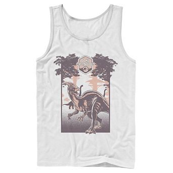Men's Jurassic World: Camp Cretaceous Parasaurolophus Portrait Tank Top